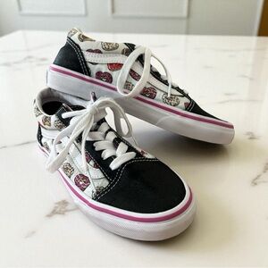 Vans Old Skool Love Heart Donuts Low Top Lace Up Sneakers
